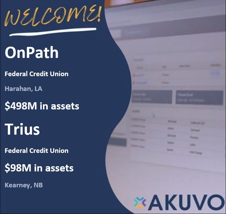 AKUVO Aperture Lands at Two More Credit Unions: OnPath FCU and Trius FCU