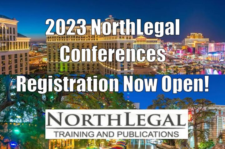 2023 NorthLegal Conferences Registration Now Open!