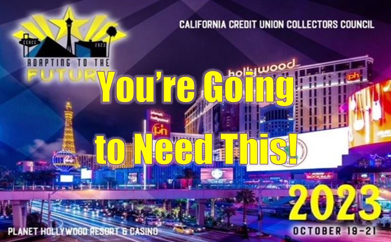 CCUCC 2023 Las Vegas – You Are Going to Need This!