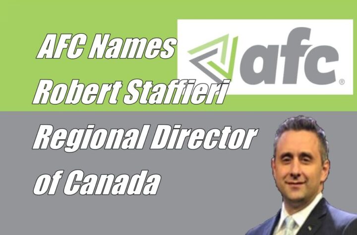 AFC Names Robert Staffieri Regional Director of Canada