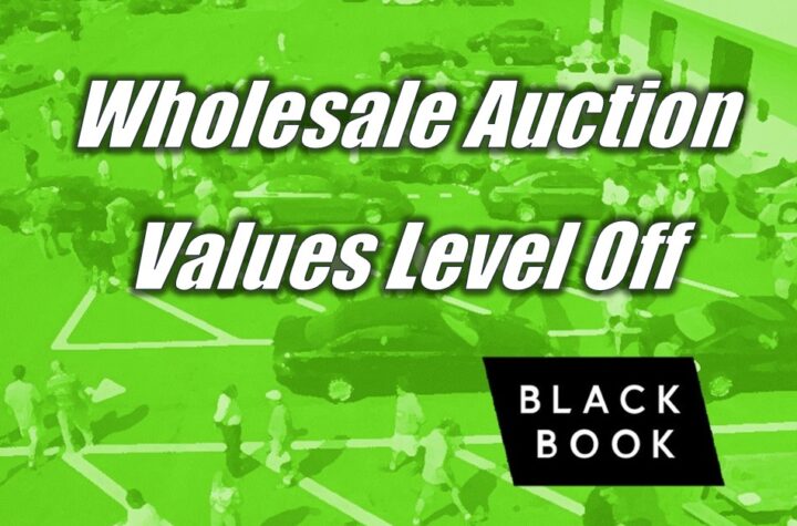 Wholesale Auction Values Level Off
