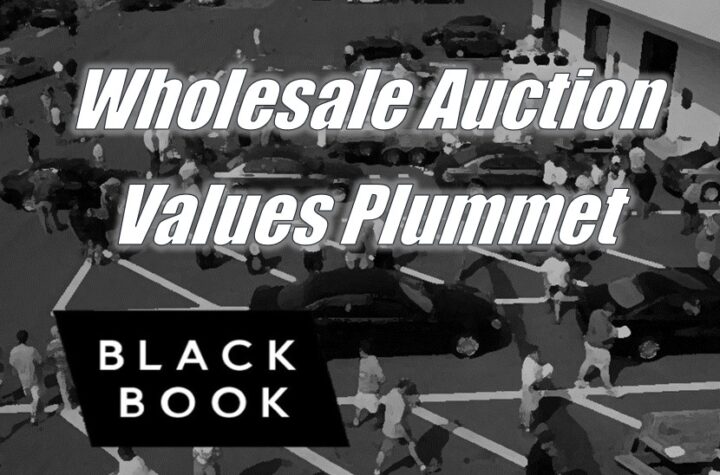 Wholesale Auction Values Plummet More Than 4% in August