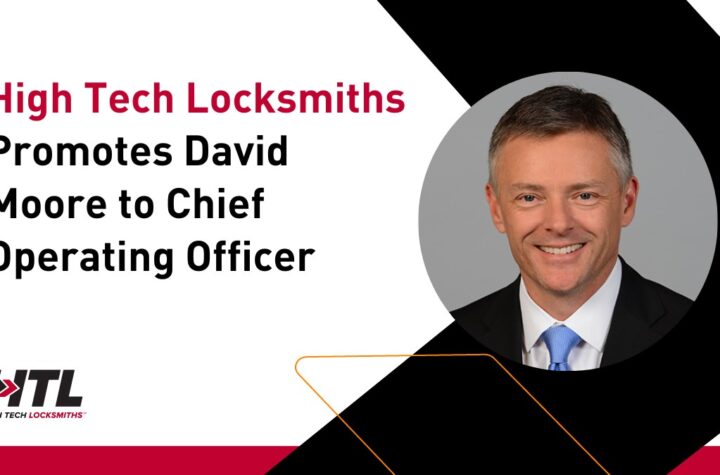 High Tech Locksmiths Promotes David Moore to Chief Operating Officer