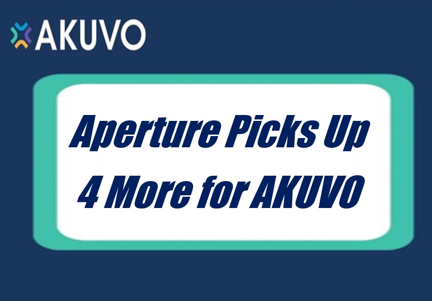 Aperture Picks Up 4 More for AKUVO