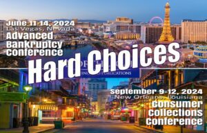 Bankruptcy in Las Vegas or Collections in New Orleans – NorthLegal Conferences 2024