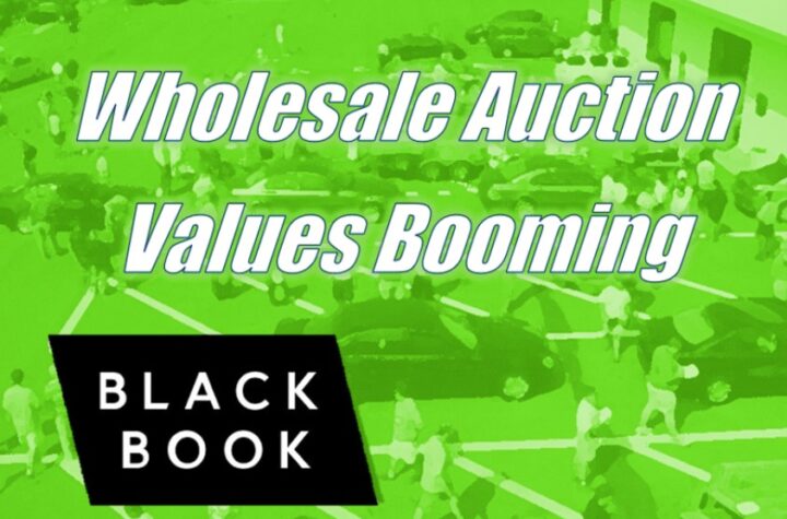 Wholesale Auction Values Booming