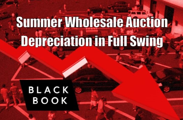 Summer Wholesale Auction Depreciation in Full Swing