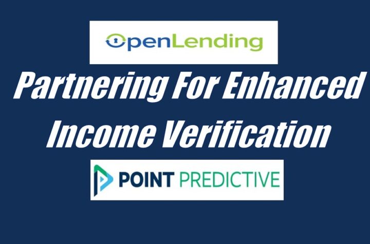 Partners with Point Predictive to Enhance Income Verification Process