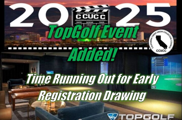 CCUCC 2025 - TopGolf Event Added and Time Running Out for Early Registration Drawing