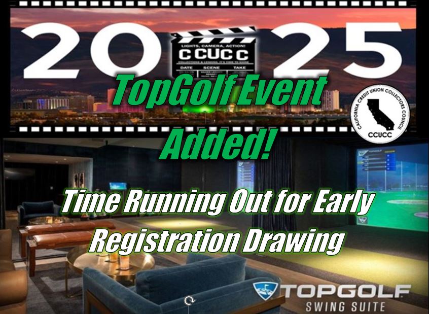CCUCC 2025 - TopGolf Event Added and Time Running Out for Early Registration Drawing