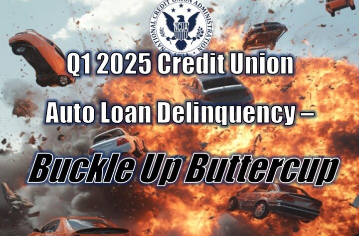 Q1 2025 Credit Union Auto Loan Delinquency – Buckle Up Buttercup