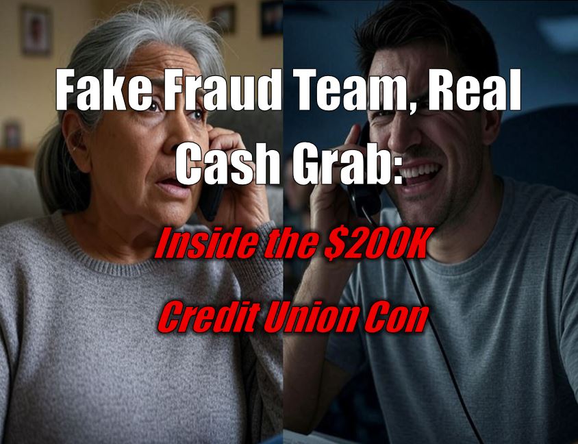 Fake Fraud Team, Real Cash Grab: Inside the $200K Credit Union Con