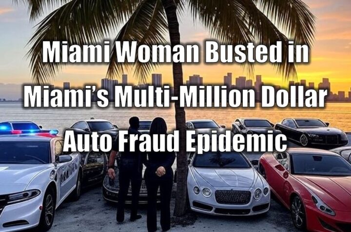 Miami Woman Busted in Miami’s Multi-Million Dollar Auto Fraud Epidemic