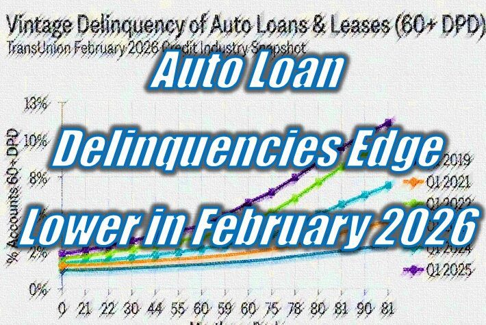 Auto Loan Delinquencies Edge Lower in February 2026