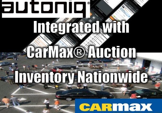 autoniq® Announces Integration of CarMax® Auction Inventory Nationwide