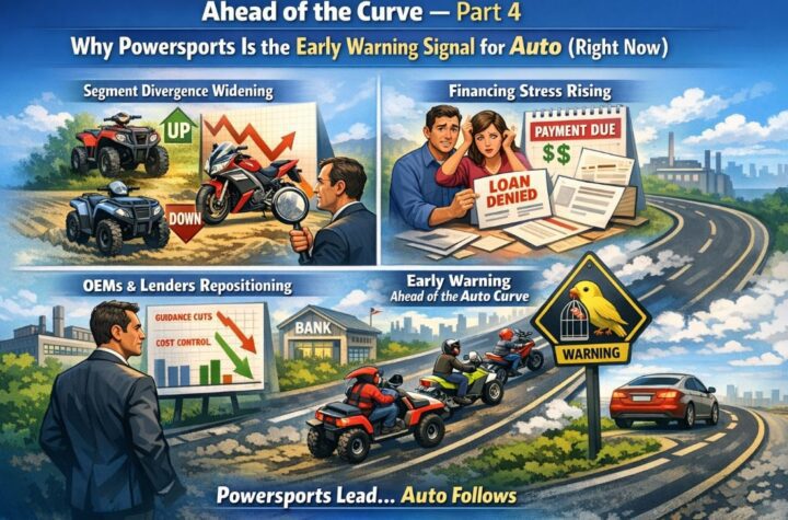 Why Powersports Is the Early Warning Signal for Auto (Right Now) - Ahead of the Curve — Part 4