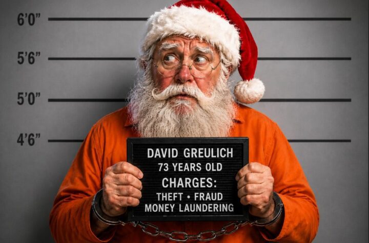 ‘Santa’ Arrested – Charged with ID Theft and Fraud