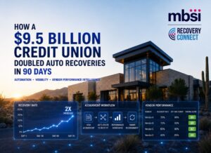 How a $9.5B Credit Union Doubled Auto Recoveries in 90 Days
