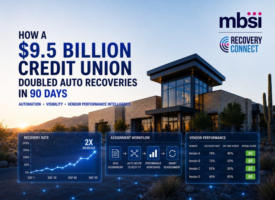 How a $9.5B Credit Union Doubled Auto Recoveries in 90 Days