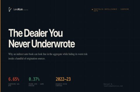 The Dealer You Never Underwrote