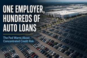 One Employer, Hundreds of Auto Loans: The Fed Warns About Concentrated Credit Risk