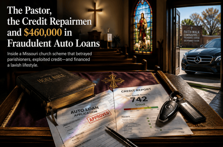 The Pastor, the Credit Repairmen and $460,000 in Fraudulent Auto Loans