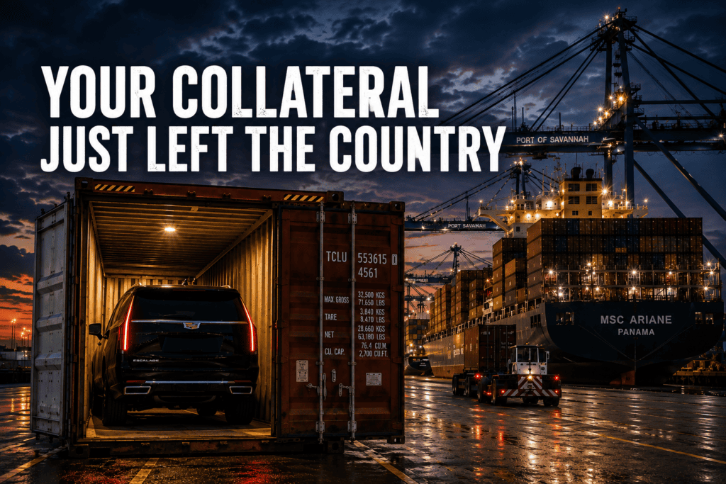 Your Collateral Just Left the Country