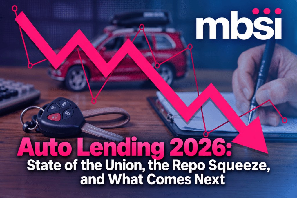 Auto Lending 2026: State of the Union, the Repo Squeeze, and What Comes Next