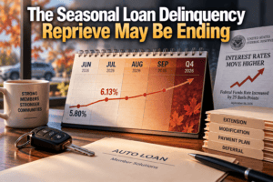 The Seasonal Loan Delinquency Reprieve May Be Ending