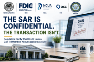 Regulators Clarify What Credit Unions Can Tell Members About Suspicious Activity