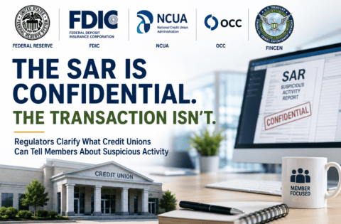 Regulators Clarify What Credit Unions Can Tell Members About Suspicious Activity