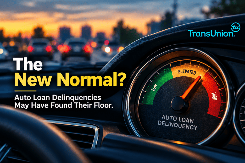 The New Normal? Auto Loan Delinquencies May Have Found Their Floor