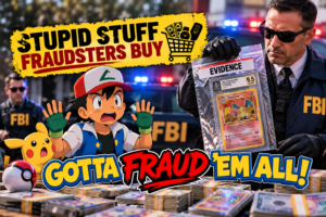 STUPID STUFF FRAUDSTERS BUY: Gotta Fraud ’Em All!