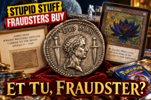 STUPID STUFF FRAUDSTERS BUY: Et Tu, Fraudster?