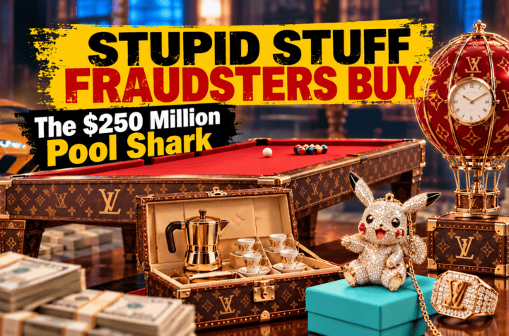 Stupid Stuff Fraudsters Buy: The $250 Million Pool Shark