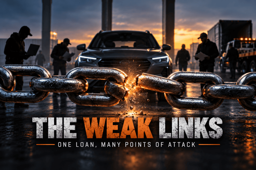The Weak Links: One Loan, Many Points of Attack